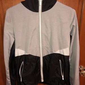 Color-blocked Rain Jacket